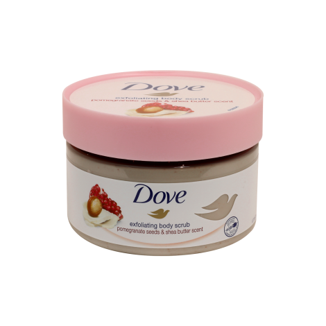 Dove Pomegranate Seeds & Shea Butter Scent Exfoliating Body Scrub 225ml 225ml