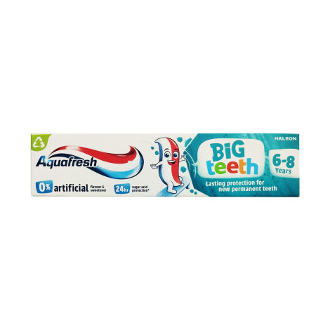 Aquafresh Big Teeth Fluoride Toothpaste 6-8 Years 50ml 50ml
