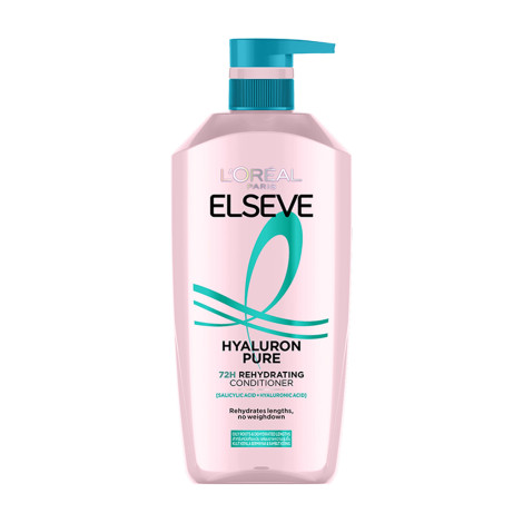L'Oreal Elseve Hyaluron Pure 72H Rehydrating Conditioner 375ml 375ml