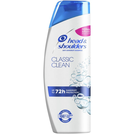 Head & Shoulders Classic Clean Up To 72H Dandruff Protection Shampoo 400ml 400ml
