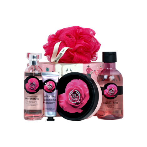 The Body Shop Glowing British Rose Big Gift Box 1pcs