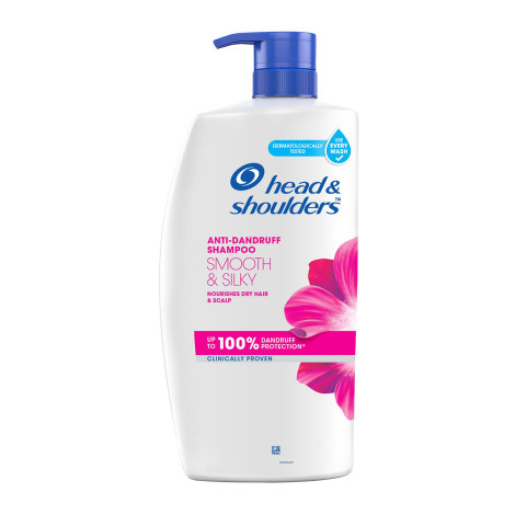 Head & Shoulders Smooth & Silky Anti-Dandruff Shampoo 1L 1L