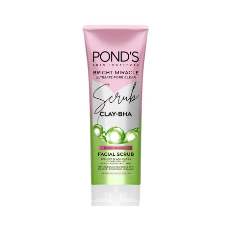 Pond's Bright Miracle Pore Clear Facial Scrub 100g 100g