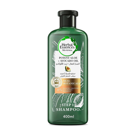Herbal Essences Potent Aloe + Avocado Oil Step 1 Shampoo 400ml 400ml