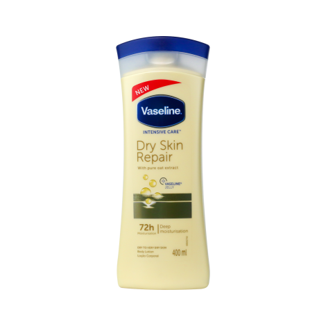 Vaseline Intensive Care Dry Skin Repair 72H Moisturising Body Lotion 400ml 400ml