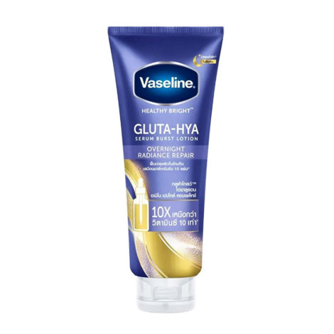 Vaseline Gluta-Hya Overnight Radiance Repair Serum Burst Lotion 300ml 300ml