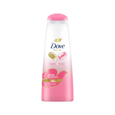 Dove Micellar +  Vitamin Detox Nourishment Shampoo 330ml 330ml