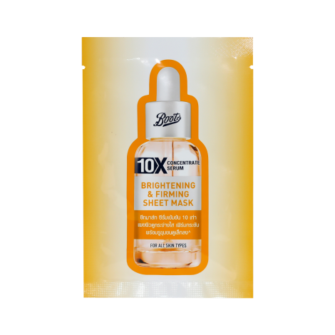 Boots Brightening & Firming Sheet Mask 25ml 25ml