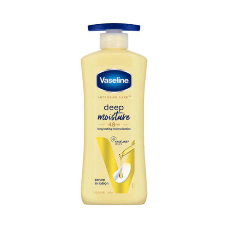 Vaseline Intensive Care Deep Moisture Body Lotion Dry Skin 400ml 400ml