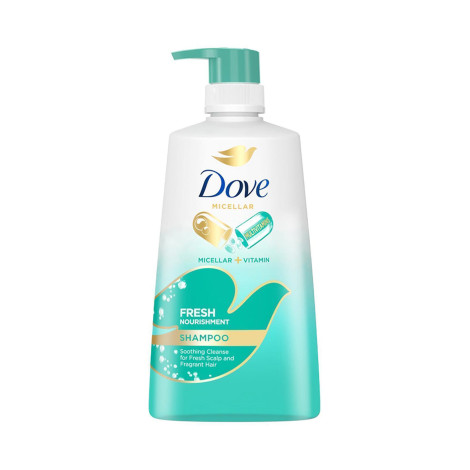 Dove Micellar + Vitamin Fresh Nourishment Shampoo 650ml 650ml