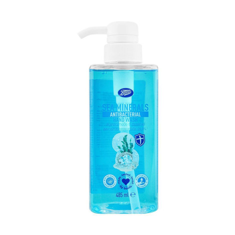 Boots Sea Minerals Antibackterial Hand Wash 485ml 485ml