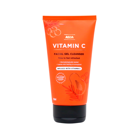 Asda Vitamin C Facial Gel Cleanser 150ml 150ml