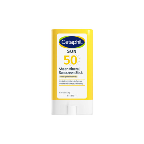 Cetaphil Sheer Mineral Sunscreen Stick SPF-50 14g 14g