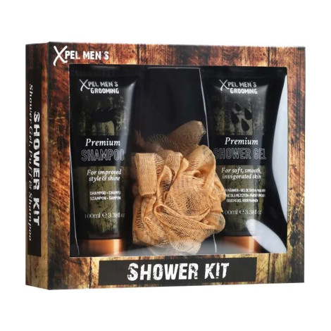 Xpel Men's Grooming Shower Kit Gift Set 1pcs