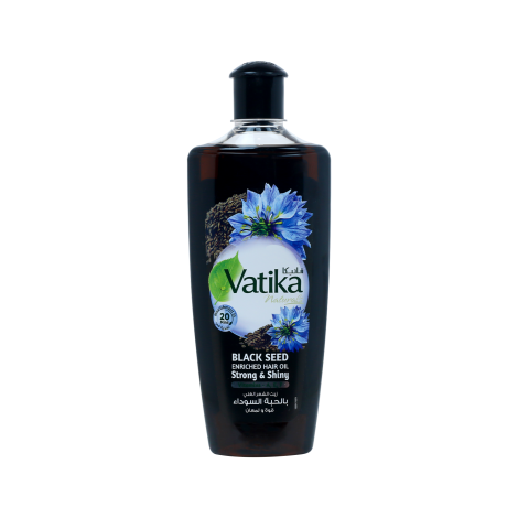 Vatika Naturals Strong & Shiny Black Seed Enriched Hair Oil 300ml 300ml