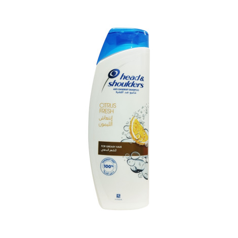 Head & Shoulders Citrus Fresh Anti Dandruff Shampoo 390ml 390ml