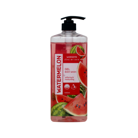 Watsons Watermelon Softening & Moisturising Gel Body Wash 1000ml 1000ml