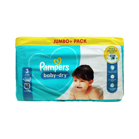 Pampers Baby Dry Pants -3 for 6-10kg 98pcs Jumbo Pack 98pcs
