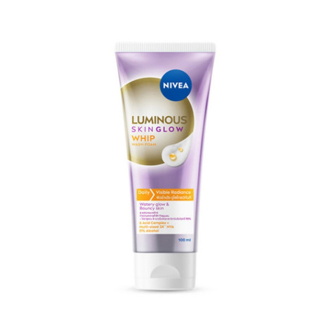 Nivea Luminous Skin Glow Whip Wash Foam 100ml 100ml