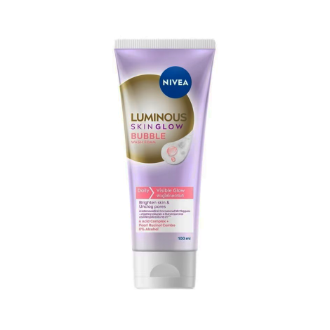 Nivea Luminous Skin Glow Bubble Wash Foam 100ml 100ml