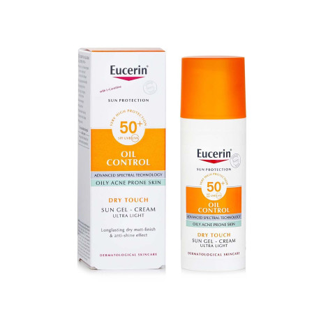 Eucerin Oil Control Dry Touch Sun Gel Cream SPF50+ 50ml 50ml