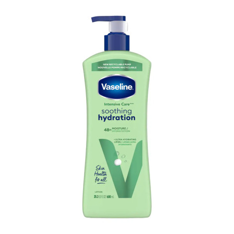 Vaseline Intensive Care Soothing Hydration 48H Moisture  Body Lotion 600ml 600ml