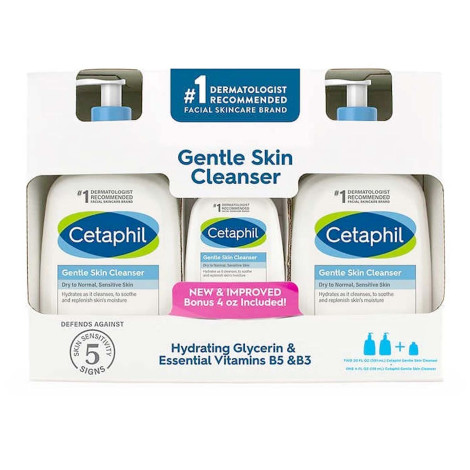 Cetaphil Gentle Skin Cleanser (3 Pcs Set) 3pc