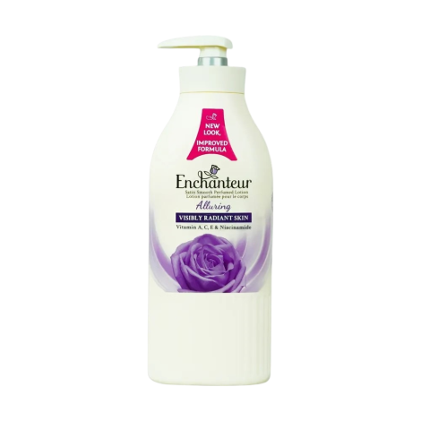 Enchanteur Alluring Satin White Perfumed Lotion 400ml 400ml