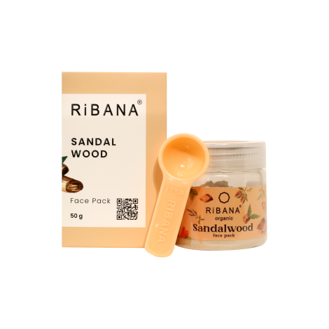 Ribana Sandal Wood Face Pack - 50g 50g