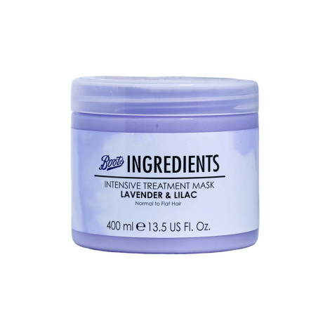 Boots Ingredients Intensive Treatment Mask Lavender & Lilac 400ml 400ml