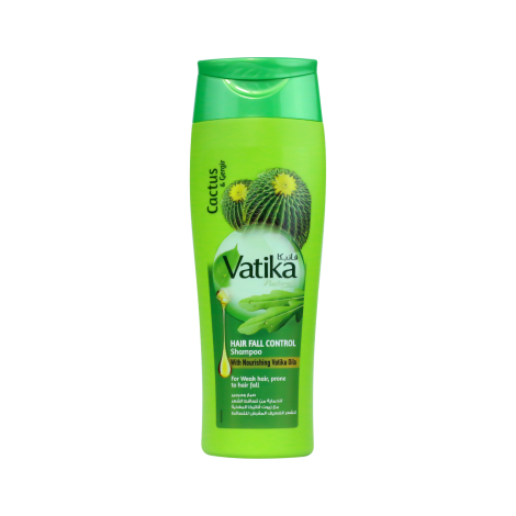 Vatika Naturals Cactus & Gergir Hair Fall Control Shampoo 400ml 400ml