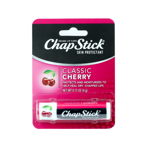 Chap Stick Skin Protectant Lip Balm - Classic Cherry 4g
