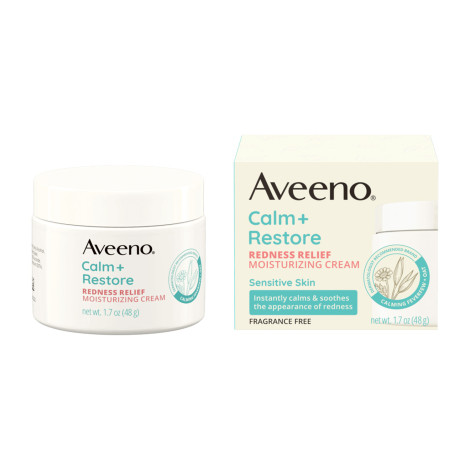 Aveeno Calm + Restore Redness Relief Moisturizing Cream 48g 48g