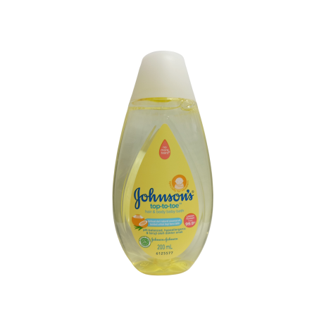 Johnson's Top To Toe Hair & Body Baby Bath 200ml 200ml
