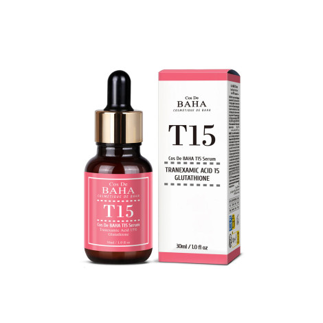 Cos De BAHA Tranexamic Acid 15 Glutathione Serum (T15) 30ml 30ml