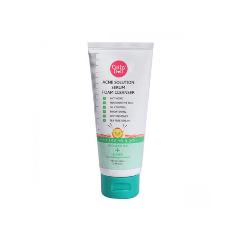 Cathy Doll Acne Solution Serum Foam Cleanser 100ml 100ml