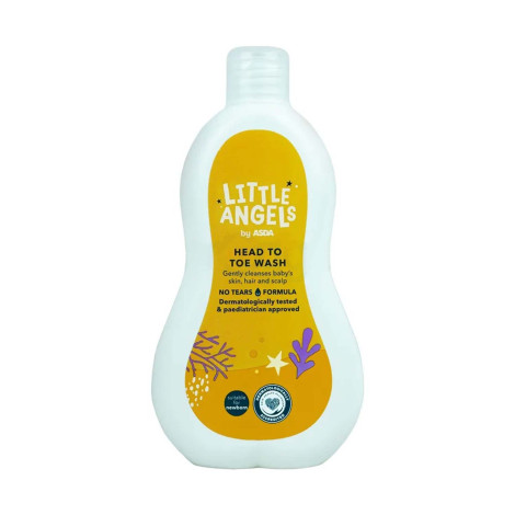 Asda Little Angels Head To Toe Wash 500ml 500ml