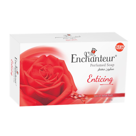 Enchanteur Enticing  Perfumed Soap Special Value Pack 3 x 125g 3x125g