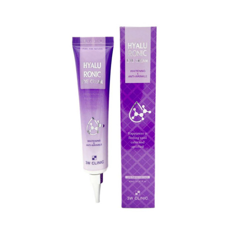 3W Clinic Whitening & Anti-Wrinkle Hyaluronic Eye Cream 40ml 40ml