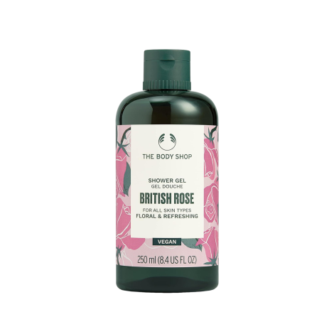 The Body Shop British Rose Floral & Refreshing Shower Gel 250ml 250ml