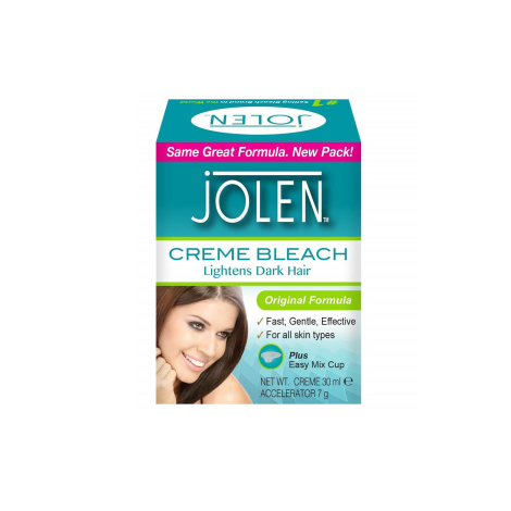 Jolen Creme Bleach Lightens Dark Hair Original Formula 30ml 30ml
