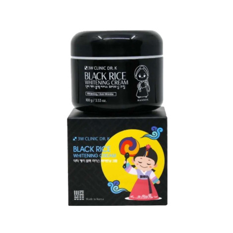3W Clinic DR.K Black Rice Whitening Cream 100g 100g