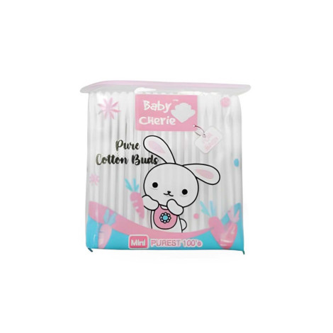 Baby Cherie Pure Cotton Buds Mini Purest 100s 100s