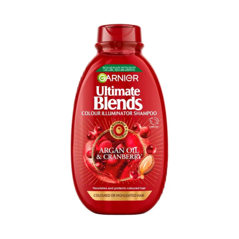 Garnier Ultimate Blends Argan Oil & Cranberry Colour Illuminator Shampoo 400ml 400ml