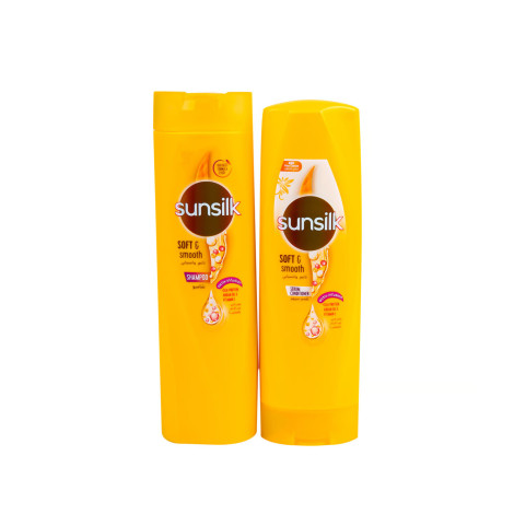 Sunsilk Soft & Smooth Shampoo 400ml + Conditioner 320ml Combo Pack 400ml+320ml