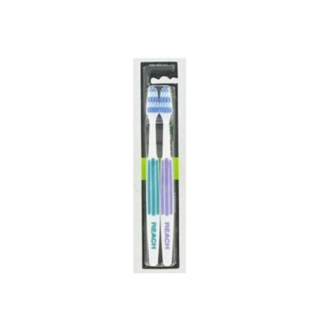 Listerine Reach Interdental Toothbrush Full Firm Twin Pack 