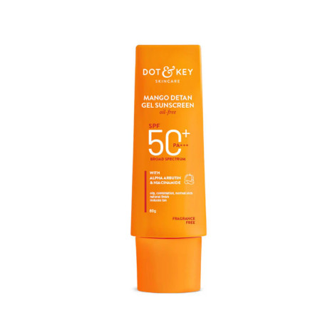 Dot & Key Mango Detan Oil-Free Sunscreen SPF 50+ PA+++ 80g 80g
