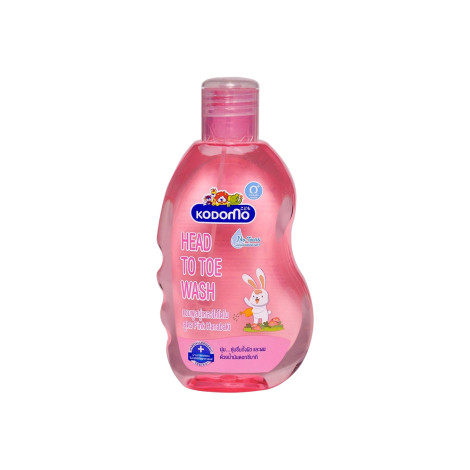 Kodomo Pink Hanabaki Head To Toe Wash 200ml 200ml