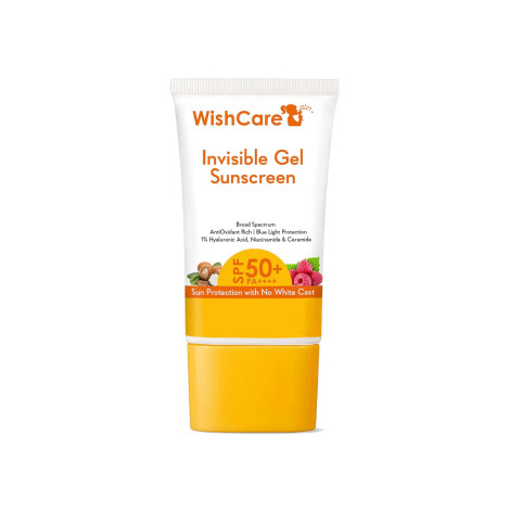 Wishcare Invisible Gel Sunscreen SPF50+ PA+++ 50g 50g