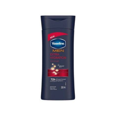 Vaseline Men Extra Hydration Body Lotion 200ml 200ml
